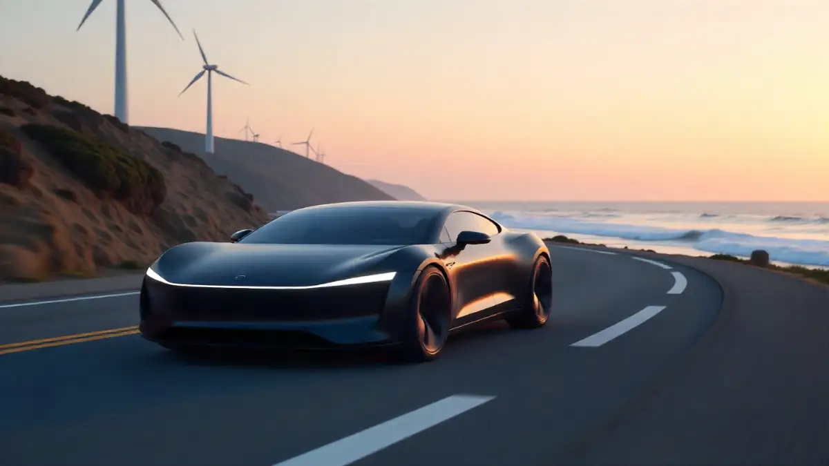 Sustainable electric car brands impact on environment