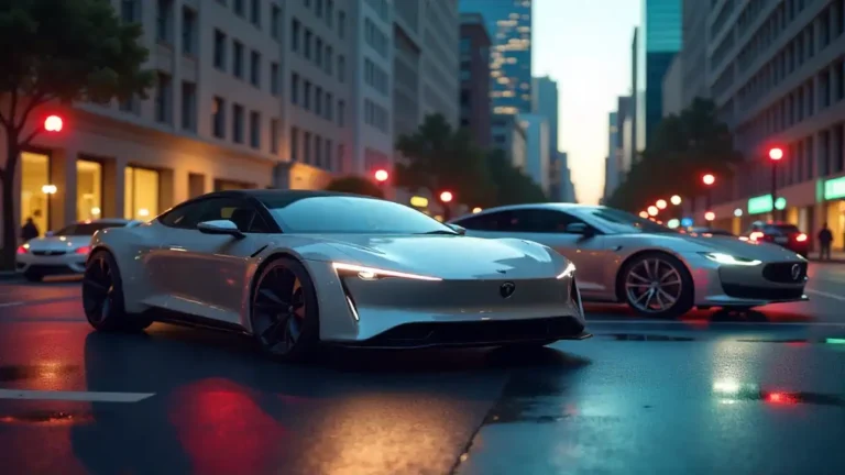 Futuristic electric car designs compared by brand styles