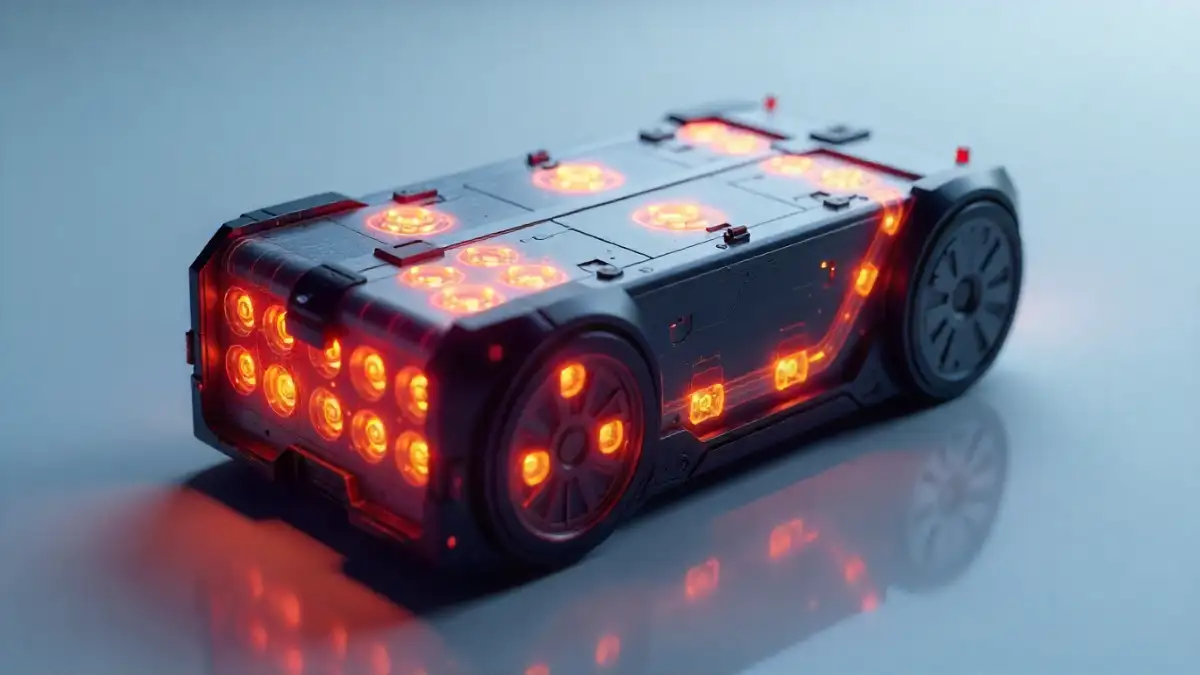 Electric car battery degradation over time