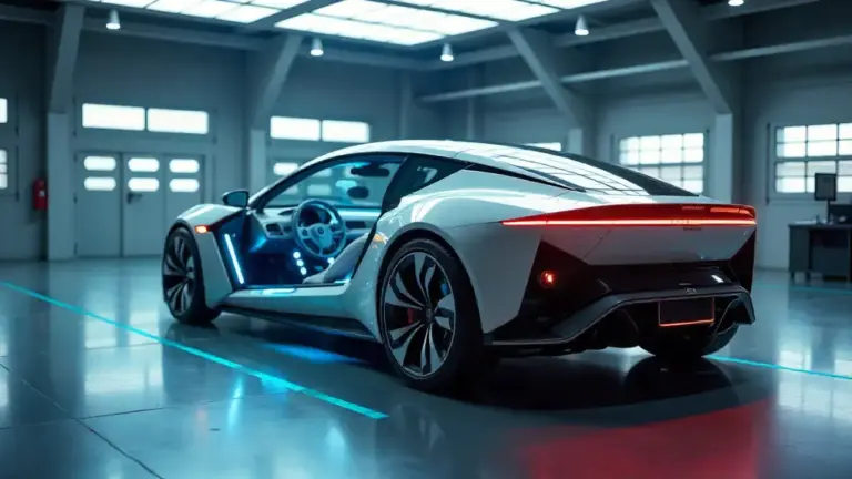 Electric car crash test showcasing advanced EV safety technology