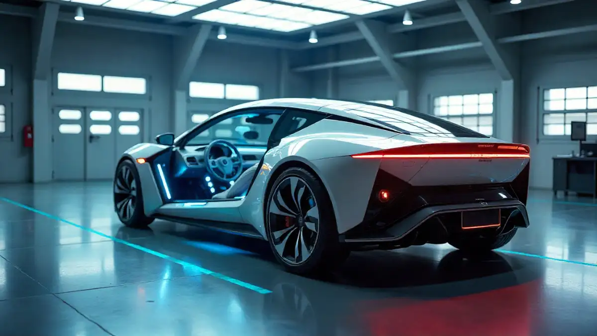 Electric car crash test showcasing advanced EV safety technology