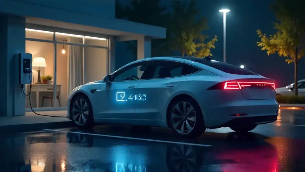 Smart charging for electric cars at home using AI-based energy optimization