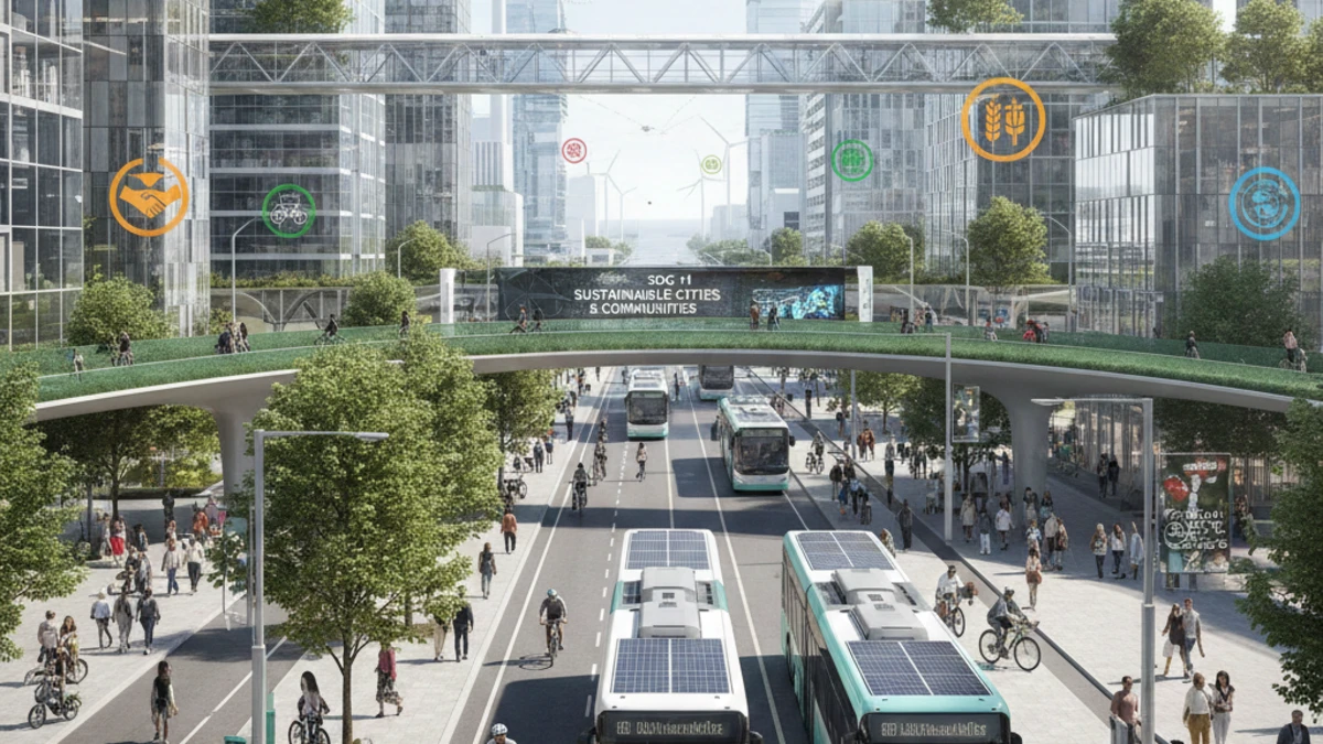 Sustainable transportation supporting UN Sustainable Development Goals