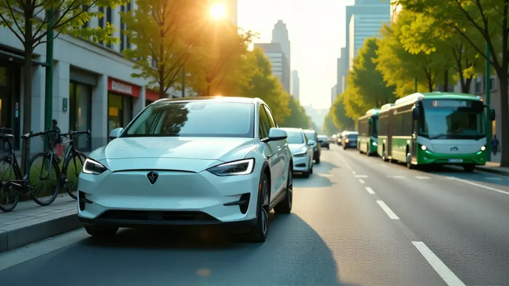 electric car battery and motor