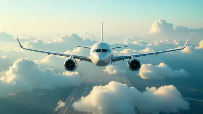 Sustainable Aviation Fuel powering modern eco-friendly aircraft