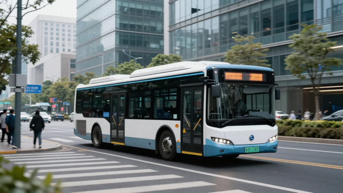 Global electric buses operating in urban cities