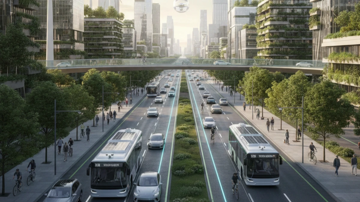 sustainable transportation electric vehicles and cycling