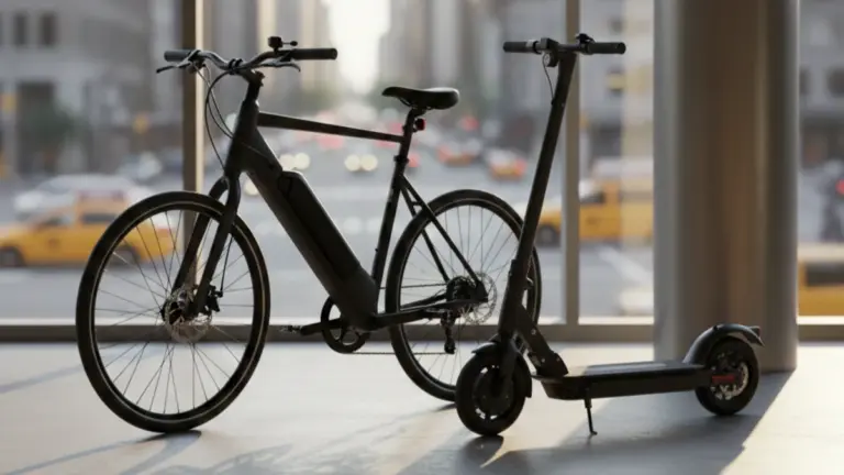 e-bike vs electric scooter commuting comparison
