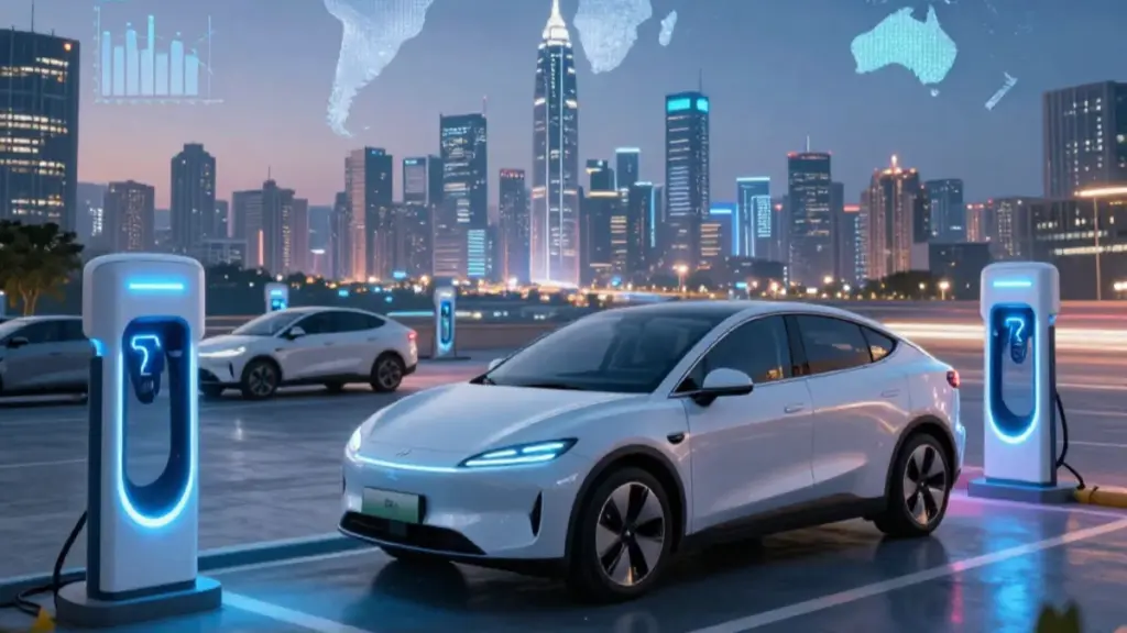 Electric vehicles charging in modern smart city