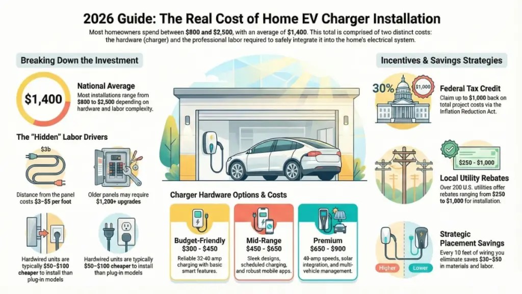 EV Charger Electrical Panel Upgrade