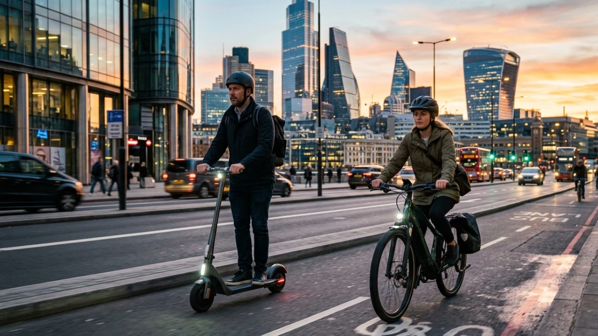 electric scooter vs electric bike city comparison